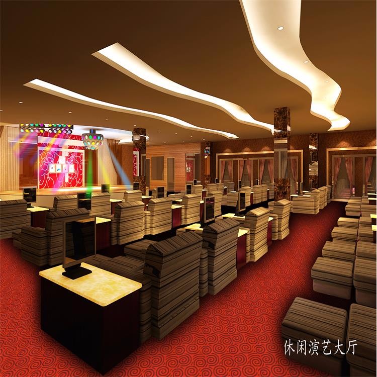 Red high cut low loop circle pattern PP carpet for corridor
