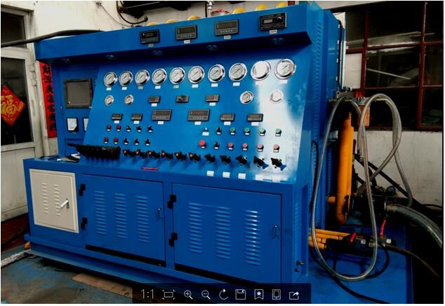 High Technology Hydraulic Pump Testing Bench With Accurate Flow / Pressure / Speed