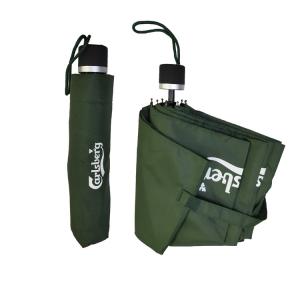 China 21 Inch Aluminium Oxide Travel Foldable Umbrella Custom LOGO wholesale