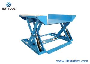 China 750kg Self Leveling Pallet Table Low Profile Lift Cart 25mm Closed Height wholesale