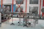 Fast Glass Bottle Packing Machine , Stainless Steel Glass Bottle Filling Line