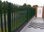 Triple Point Garden Galvanized Palisade Fencing W Pale 65mm