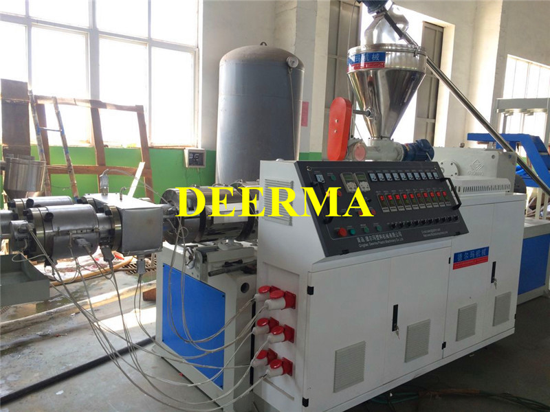 Additive Raw Material PVC Pipe Extrusion Machine for Profile Production