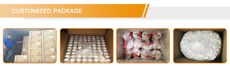 USA Plastic Bottles for Food Grade PP Vc Effervescent Tablets Decal Surface Handling