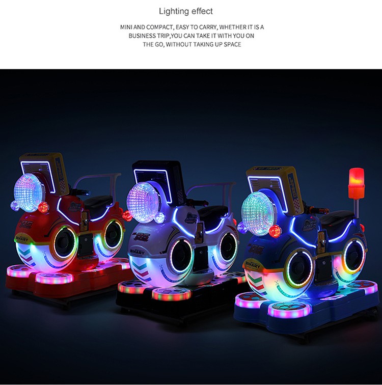 Plug Type US PLUG Custom Kiddy Ride Machine Kids Motorcycle Game Machine 85*51*96cm