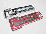 Rear door Chrome accessories Spare tire rack hinge cover For Jeep Wrangler JK