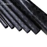 98% C Content Carbon Fiber Filament Wound Products for Furniture Wheels Rims and