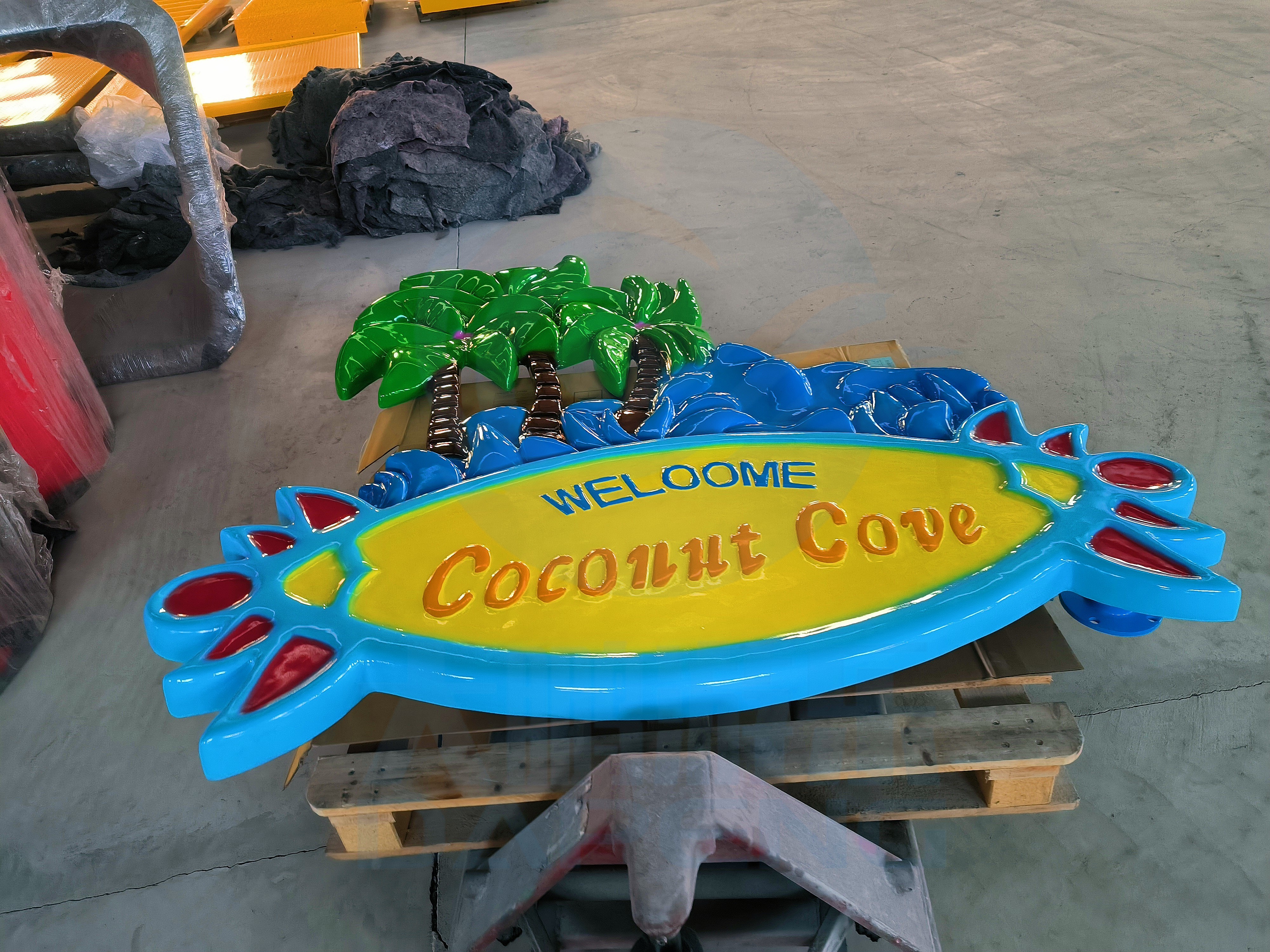 ODM Outdoor Kids Water Park Water Splsh Pad Fiberglass Water Sprinkler Toys For Kids