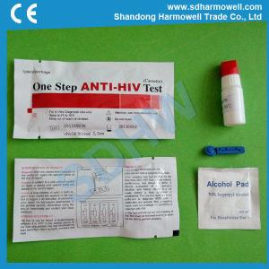 China Disposable medical dignostic one step rapid HIV test kits wholesale