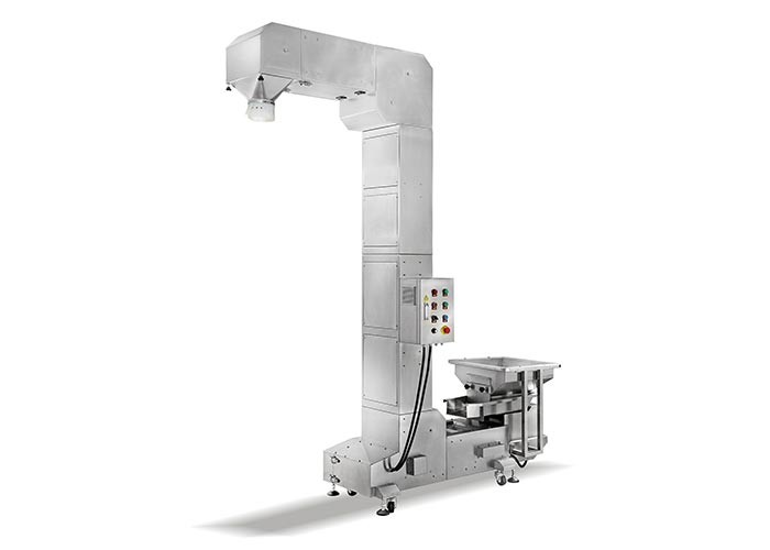 SUS304 1.8L 3.6L 3.8L Z Type Bucket Elevator Conveyor Customized Size