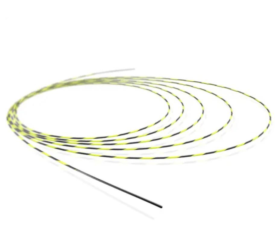 ERCP 0.1kg 0.035" 2600mm Hydrophilic Guide Wire Zebra Coated