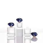 50ml 100ml Selling Clear Glass Perfume Bottle With Customized Lid