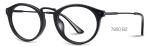 Fashionable Flexible Round Eye Parim Eyeglasses Frames / Metal Temple Eyeglass