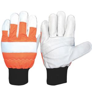 China EN ISO 11393-4 2019 CLASS 0 Chainsaw Safety Gloves For Wood Cutting carving wholesale
