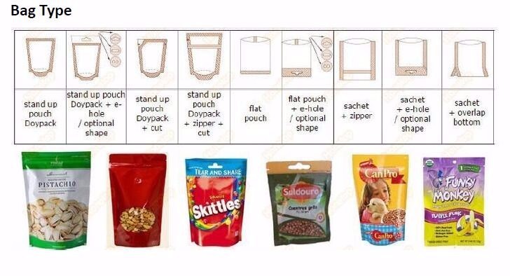 Food Grade SS304 Jerky Multi Head Pouch Packing Machine