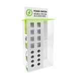 Mobile Phone Accessories Acrylic Display Racks Holder Stand Phone Station Usb
