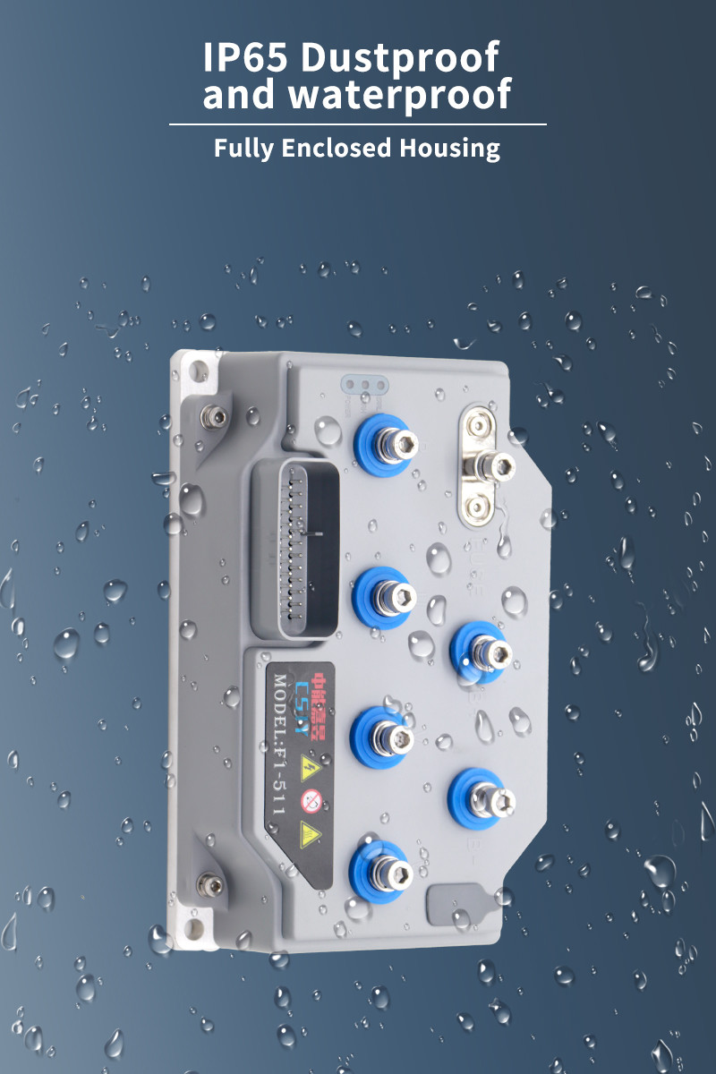 Incremental/Tamagawa Absolute Encoder 24-60V DC Servo Driver Motor for Electric Forklift Controller in Any Environment
