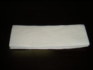 China Disposable White Paper Napkins , Virgin Wood Pulp Napkins tissue wholesale