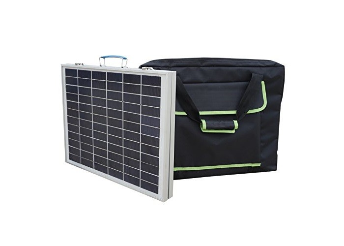 120 Watt Foldable Solar Panel Solar Cell With Heavy Duty Padded Easy Carry Bag