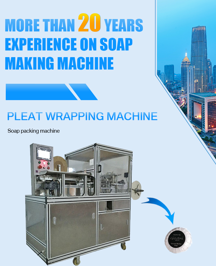 High Productivity Automatic Bath Toilet Soap-Making Plastic Film Packaging Machine