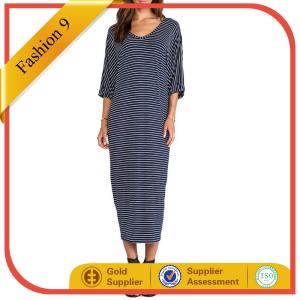 China Women Knitted Kaftan Maxi Dress wholesale