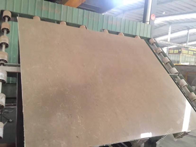 Turkey Natural Oman Beige Marble Slab With 120Mpa Compressive Property