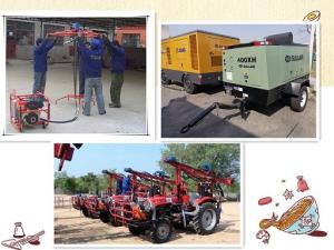China 2019 hotsell seismic drilling rig &amp; air compressor wholesale