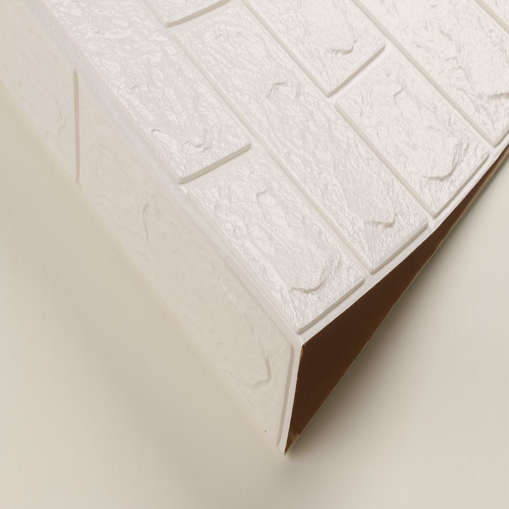 3d foam wall tile wallpaper 3D Brick PE Foam wallpaper 120-150g/PCS wall panel sticker home decoration for wall