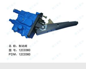 China 12C0360 Brake Valve Liugong CLG835II CLG842 CLG842II CLG856 CLG877 Wheel Loader Hydraulic Control Valve wholesale