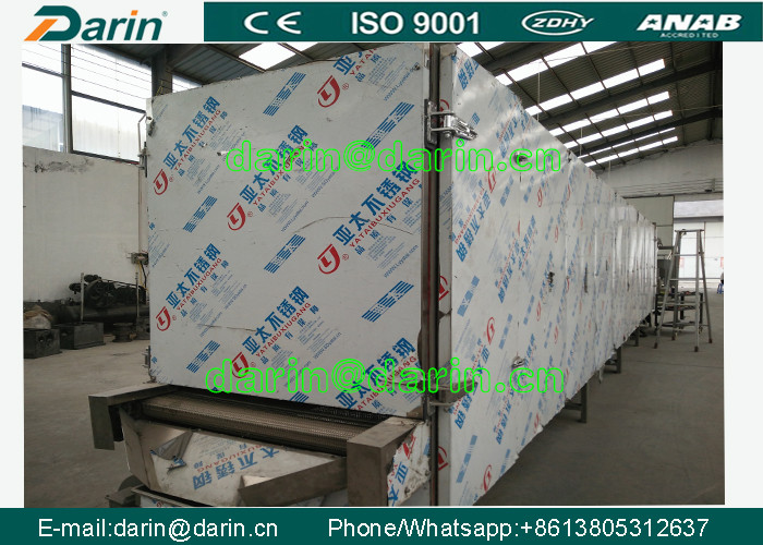 Single screw extruder 3D Snacks Pellet Food Production Line for wheat , rice , corn