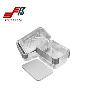 China Silver Paper Foil Pan Lid Customizable Shape Kitchen Use wholesale