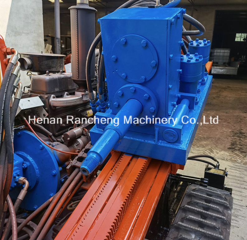 Mini Hydraulic HDD Drilling Rig Machine 62KW Thunder Power Diesel Engine