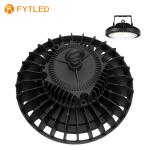 Round 200W 5000K High Bay Pendant Lighting With Battery Backup