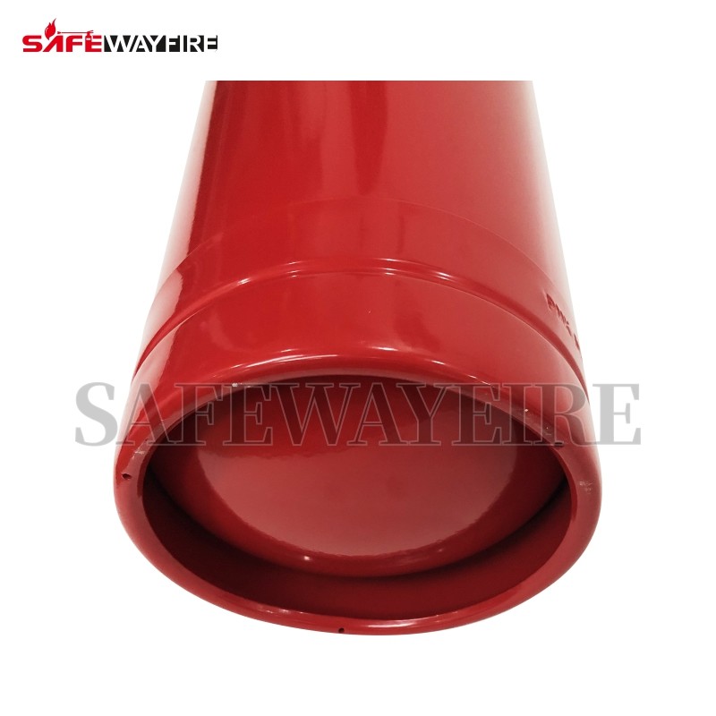 15MPa Empty Fire Extinguisher Cylinder 9kg Red Steel Fire Extinguisher Cylinder