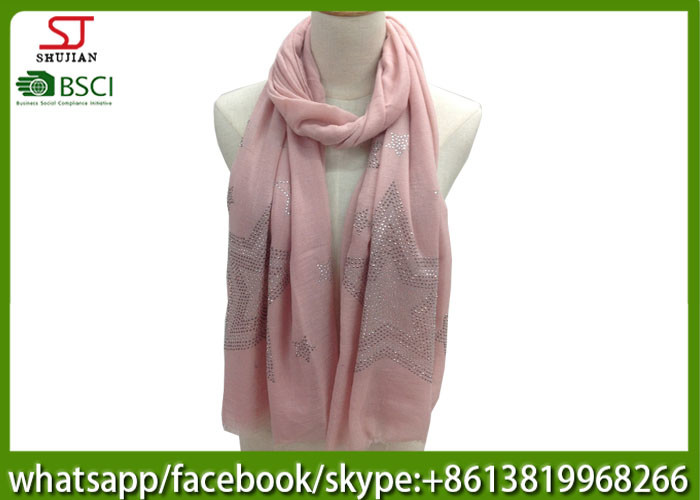 China factory direct supply thinstar Gilding spring summer scarf 70*180cm 20%Cotton 80%Polyester keep clean hijabs
