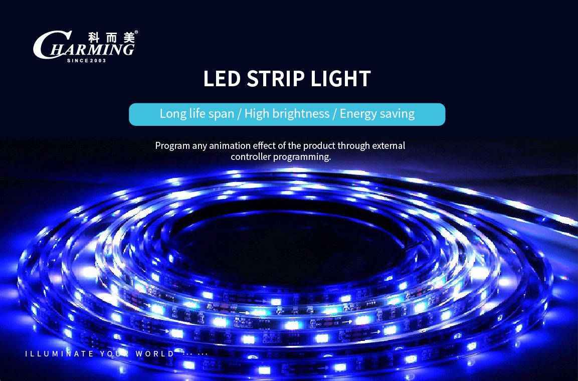 Shearable Indoor RGB LED Strip Light Outdoor Durable Multipurpose