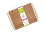 Bamboo 3 Piece Cutting Board Antimicrobial , Large Wooden Chopping Block