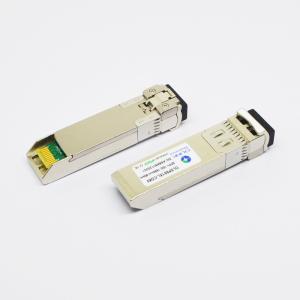 China Alcatel Compatible SFP+ ZR 10GBASE 1550nm 80km Transceiver wholesale