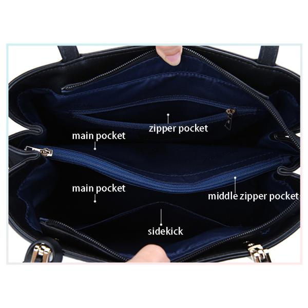 2019 new large-capacity tote bag fashion shoulder bag women's bag patchwork trend handbag