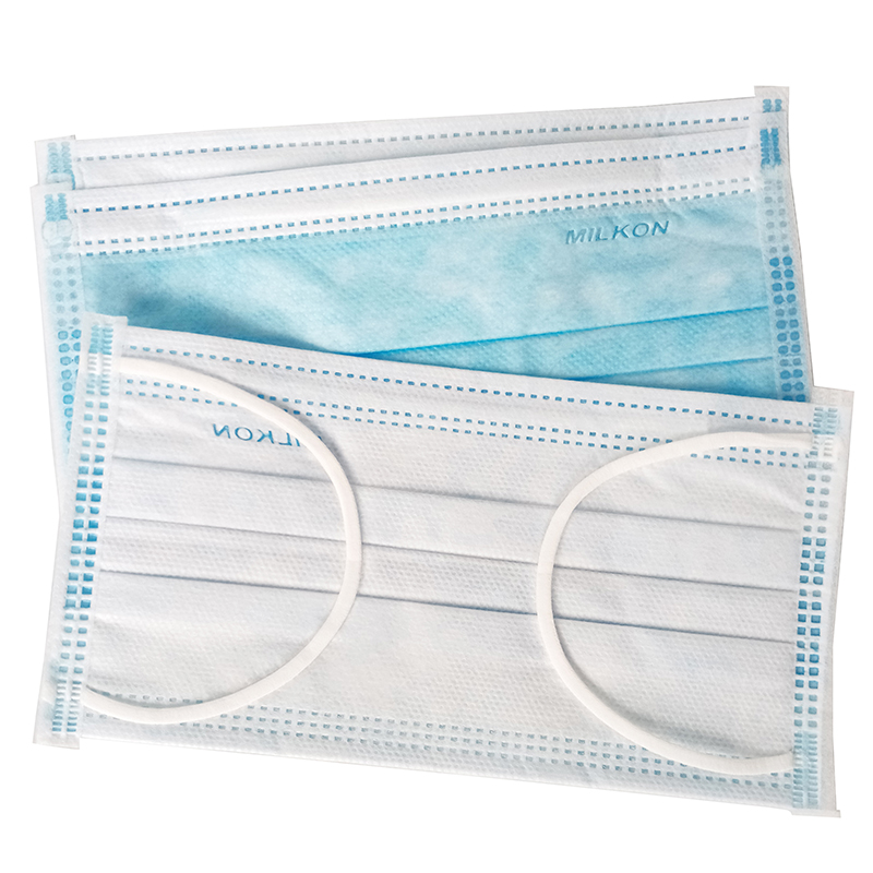 Non Woven 2 Ply 3 Ply Disposable Face Mask , Surgical Mouth Mask Comfortable