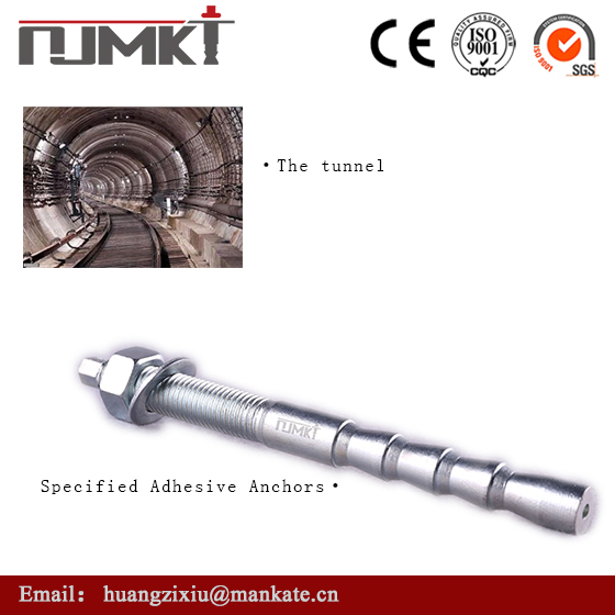 Epoxy Material For Superior Fixing NJMKT Threaded Rod Chemical Anchor ETA Stainless