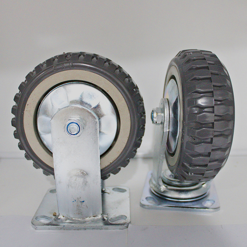 4inch 5inch 6inch 8inch Heavy Duty Rubber Free Caster