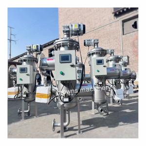 China Industrial Scraper/Brush Type Stainless Steel Auto Self Cleaning Filters Housing Machine For Chemical Honey Syrup wholesale