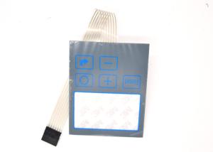 China Flat Surface Non Tactile Membrane Switch , Medical Equipment Membrane Keyboard wholesale