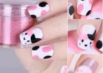 Velvet Glitter Decoration Nail Flocking Powder Customizable Colors Plush Nail