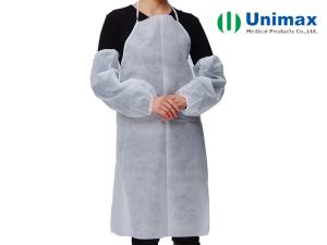 China 55gsm White Disposable Aprons wholesale