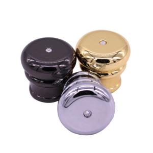 China 23 * 32 Mmzamac Diamond Luxury Perfume Cap Personalized Bottle Caps wholesale