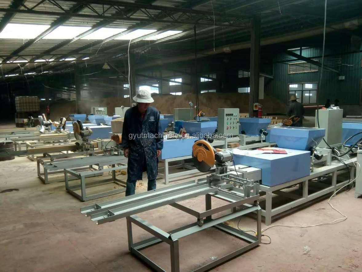 75mm*75mm Wood Pallets Feet Wooden Block Making Machine Perfect for Construction Works