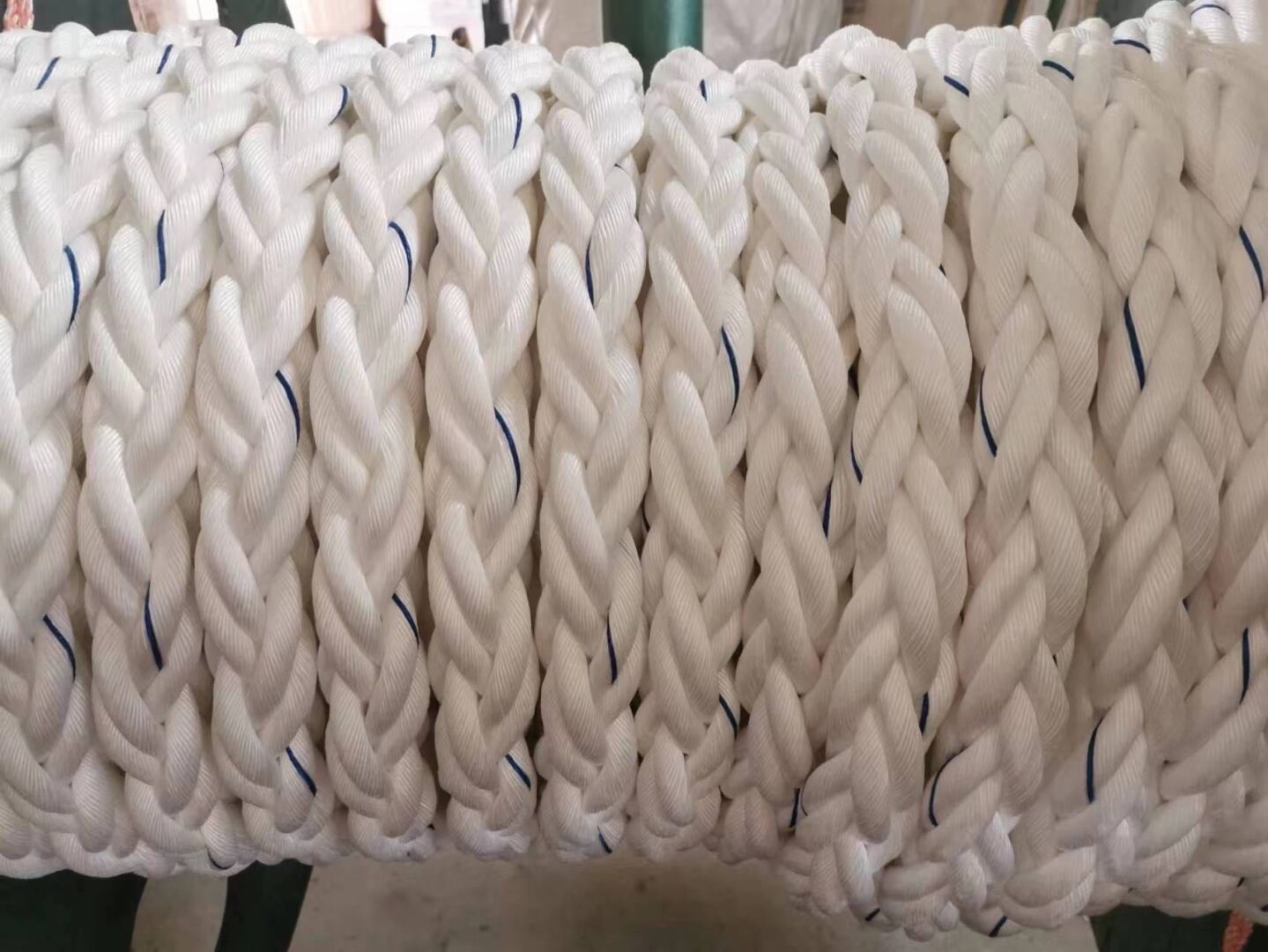 Mooring 8 Strand 64mm Polypropylene Pp Big Danline Tow Marine Floating Ropes