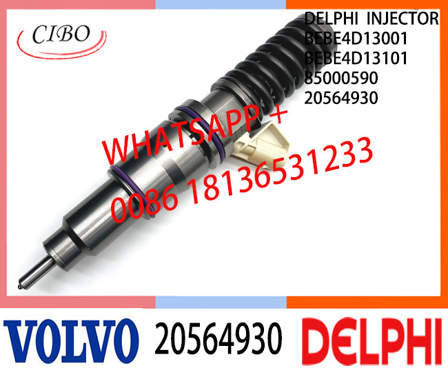 Common Rail Fuel Diesel Injector 20564930 BEBE4D13001 BEBE4D13101 85000590 E3.18 for VOL D16 3145 / VOL MD16